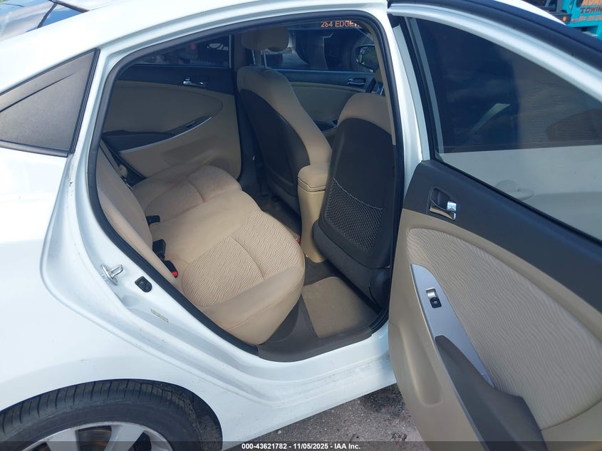 2014 Hyundai Accent Gls VIN: KMHCU4AE4EU602902 Lot: 43621782