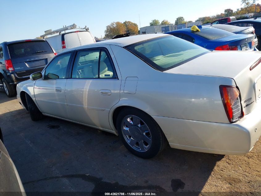 2000 Cadillac Deville Dts VIN: 1G6KF5491YU330931 Lot: 43621786