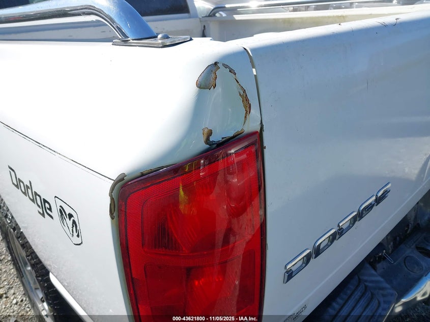 2003 Dodge Ram 1500 Slt/Laramie/St VIN: 1D7HA16N43J578180 Lot: 43621800