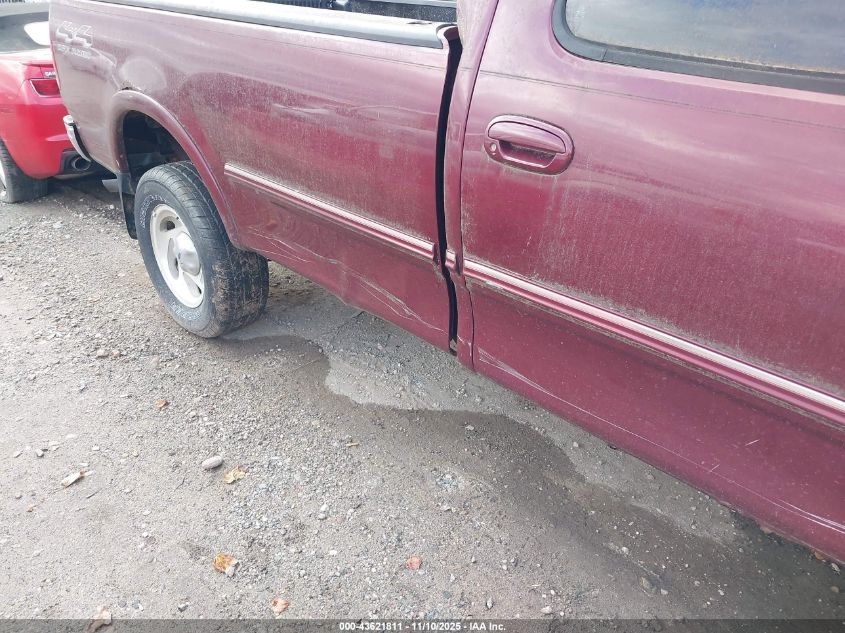 1998 Ford F-150 Lariat/Standard/Xl/Xlt VIN: 1FTZF18W2WNB13190 Lot: 43621811