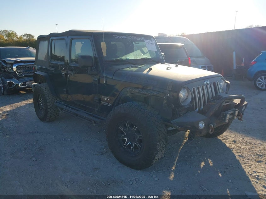 2017 JEEP WRANGLER UNLIMITED SAHARA 4X4 - 1C4BJWEG1HL507563