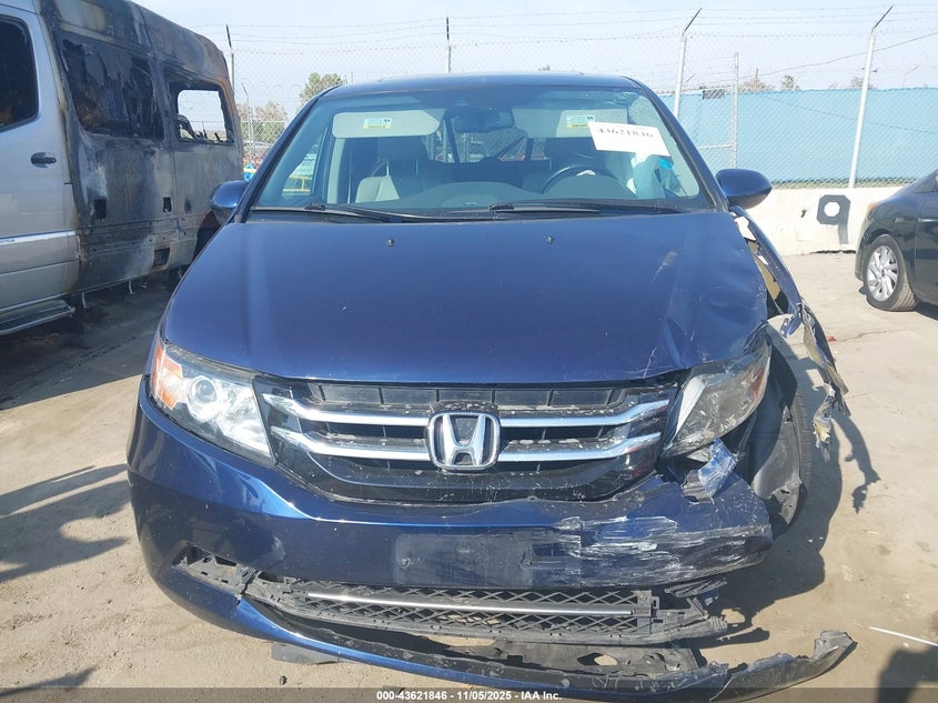 2014 HONDA ODYSSEY EX-L - 5FNRL5H67EB072049