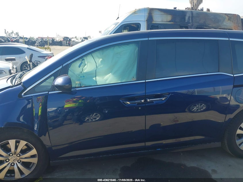 2014 HONDA ODYSSEY EX-L - 5FNRL5H67EB072049