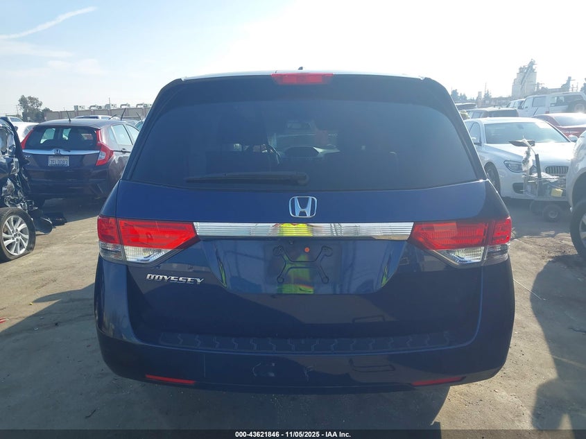 2014 HONDA ODYSSEY EX-L - 5FNRL5H67EB072049