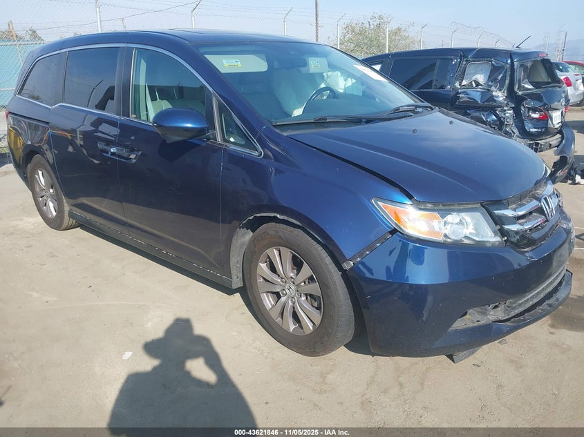 2014 HONDA ODYSSEY EX-L - 5FNRL5H67EB072049