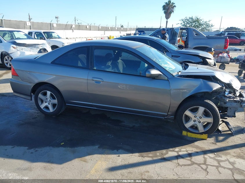 2004 Honda Civic Ex VIN: 1HGEM22024L059625 Lot: 43621870