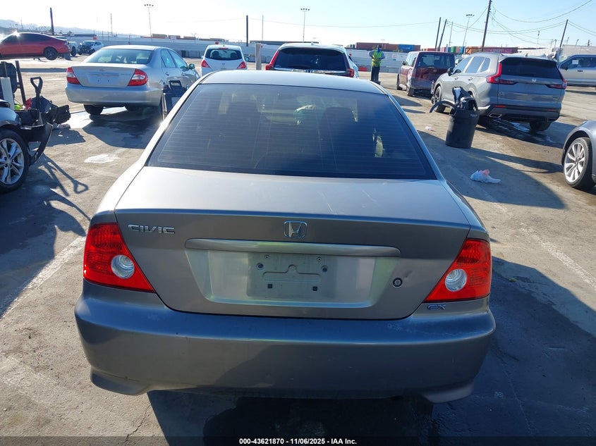 2004 Honda Civic Ex VIN: 1HGEM22024L059625 Lot: 43621870