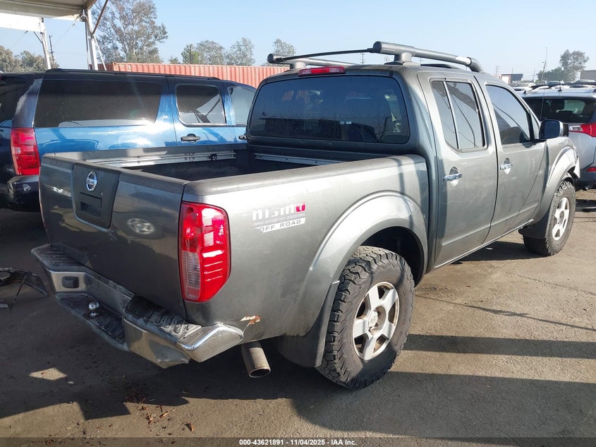 1N6AD07W45C460185 2005 NISSAN NAVARA (FRONTIER) photo no. 4