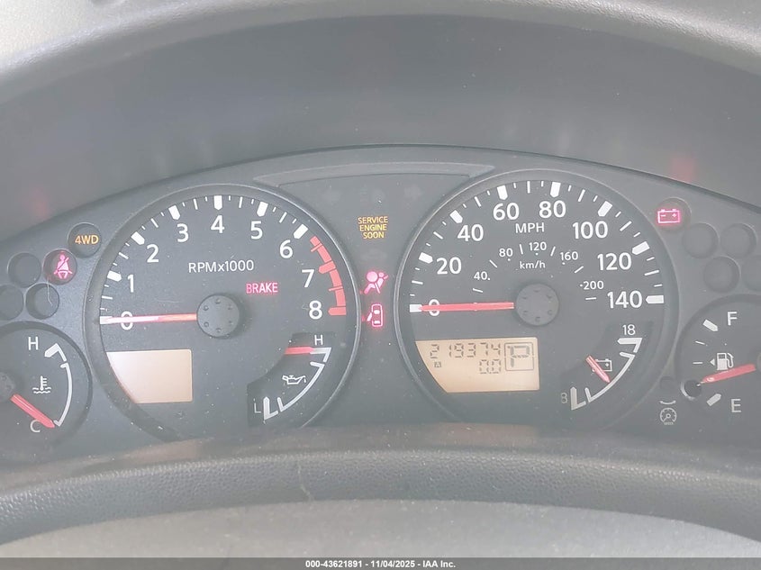 1N6AD07W45C460185 2005 NISSAN NAVARA (FRONTIER) photo no. 7
