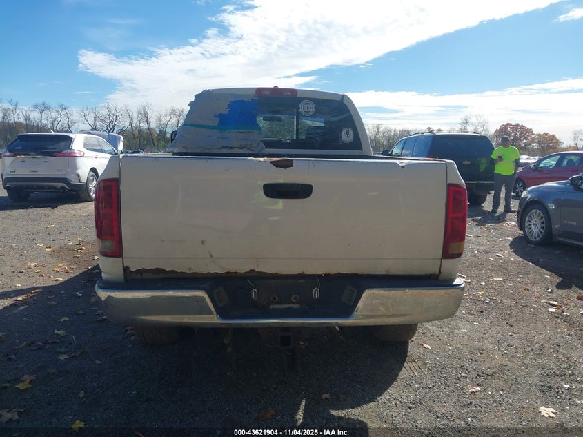 2006 Dodge Ram 2500 Slt/Trx4 Off Road/Sport/Power Wagon VIN: 1D7KS28D16J173153 Lot: 43621904