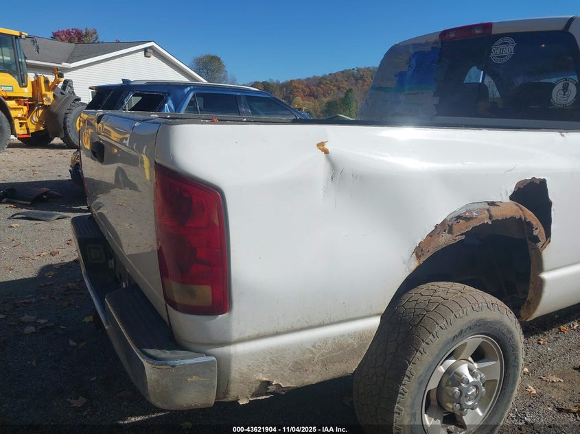 2006 Dodge Ram 2500 Slt/Trx4 Off Road/Sport/Power Wagon VIN: 1D7KS28D16J173153 Lot: 43621904