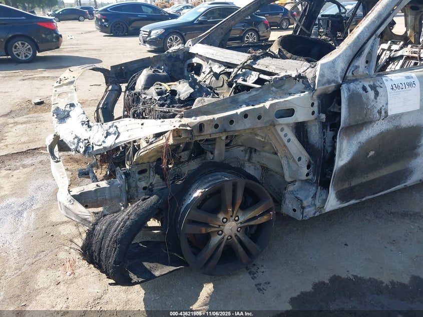 2012 Mercedes-Benz Ml 350 4Matic VIN: 4JGDA5HB0CA023743 Lot: 43621905