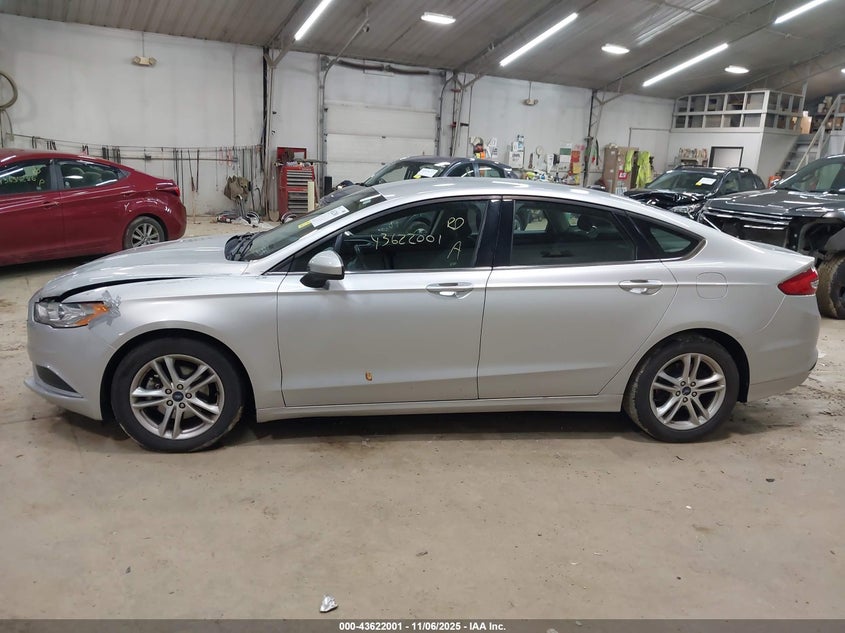 2018 Ford Fusion Se VIN: 3FA6P0HD1JR255986 Lot: 43622001