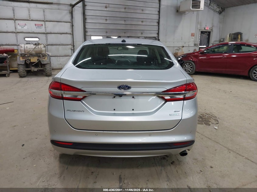 2018 Ford Fusion Se VIN: 3FA6P0HD1JR255986 Lot: 43622001