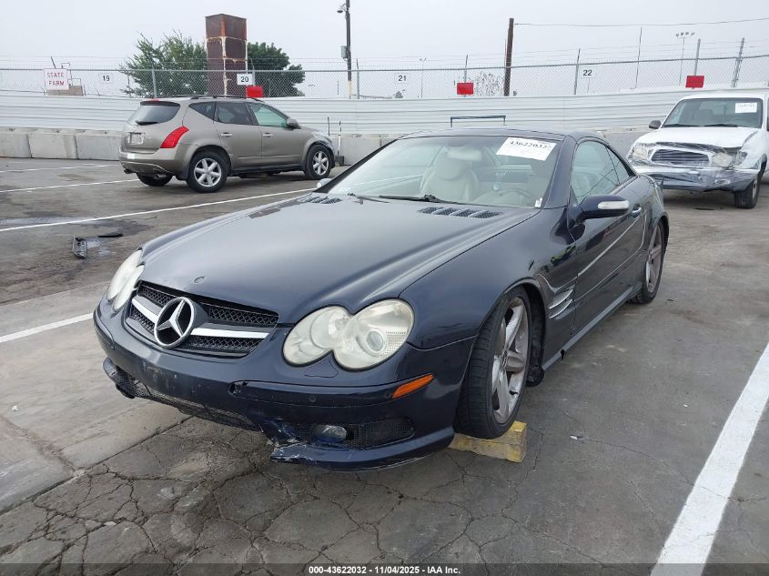 2004 Mercedes-Benz Sl 500 VIN: WDBSK75F14F080757 Lot: 43622032