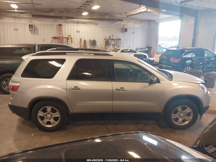 2009 GMC Acadia Sle-1 VIN: 1GKER13D79J202717 Lot: 43622038