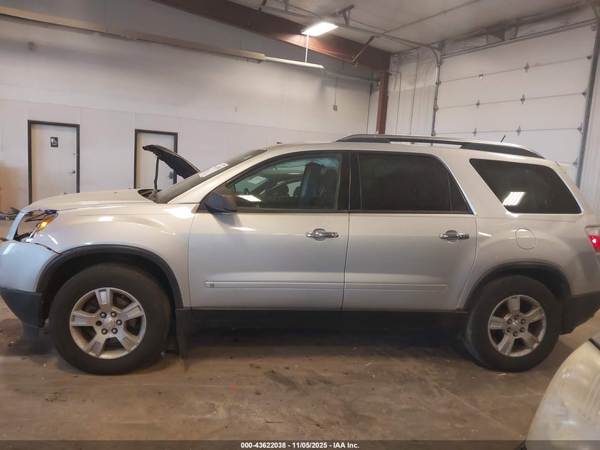 2009 GMC Acadia Sle-1 VIN: 1GKER13D79J202717 Lot: 43622038