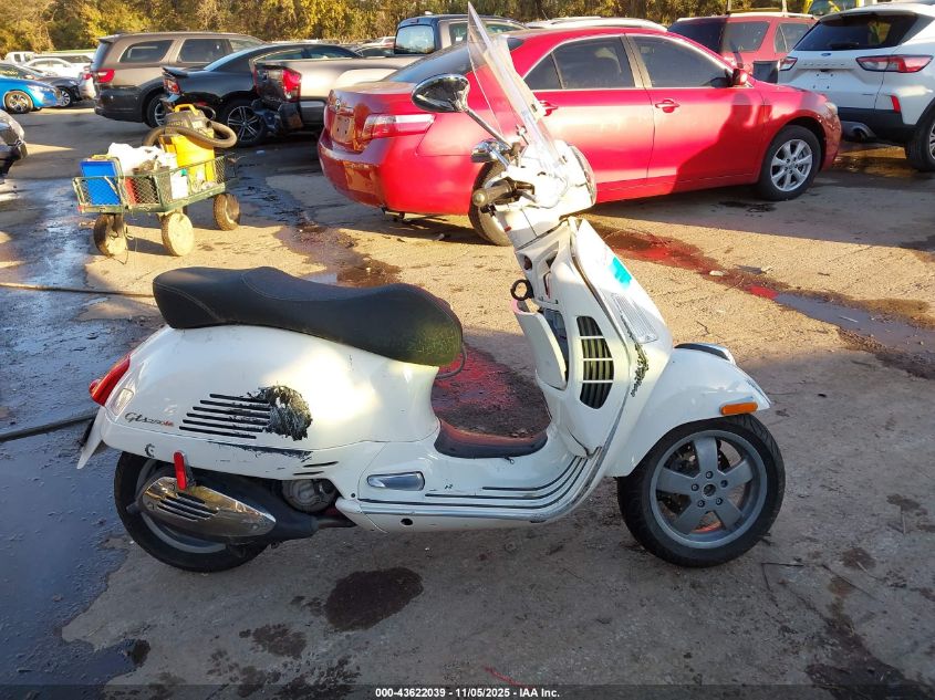 2009 Vespa Gts 250 VIN: ZAPM459L995600336 Lot: 43622039