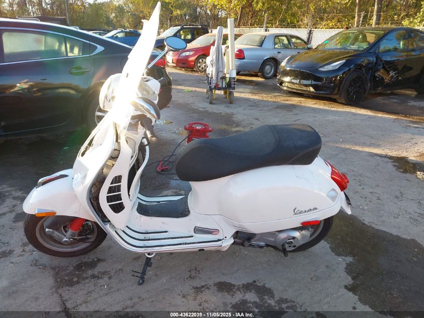 2009 Vespa Gts 250 VIN: ZAPM459L995600336 Lot: 43622039
