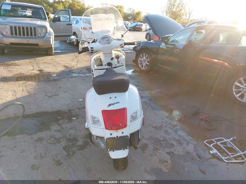2009 Vespa Gts 250 VIN: ZAPM459L995600336 Lot: 43622039