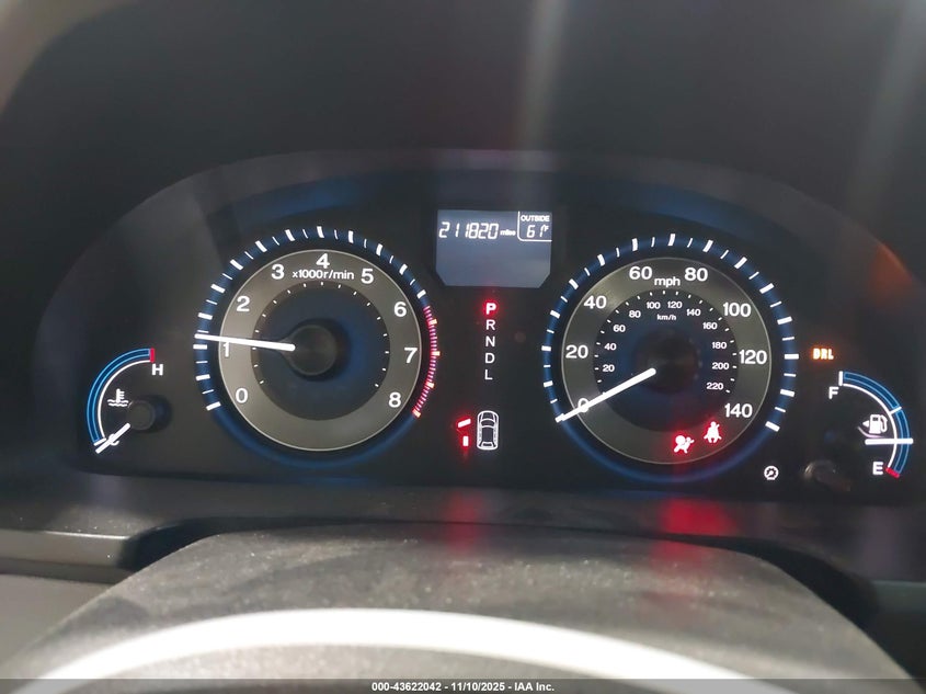 5FNRL5H65DB017775 2013 HONDA ODYSSEY photo no. 7