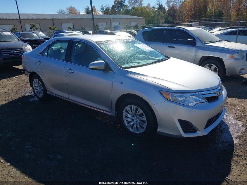 2013 TOYOTA CAMRY HYBRID LE - 4T1BD1FK1DU065123