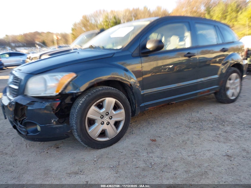 2007 Dodge Caliber Sxt VIN: 1B3HB48C17D334206 Lot: 43622166