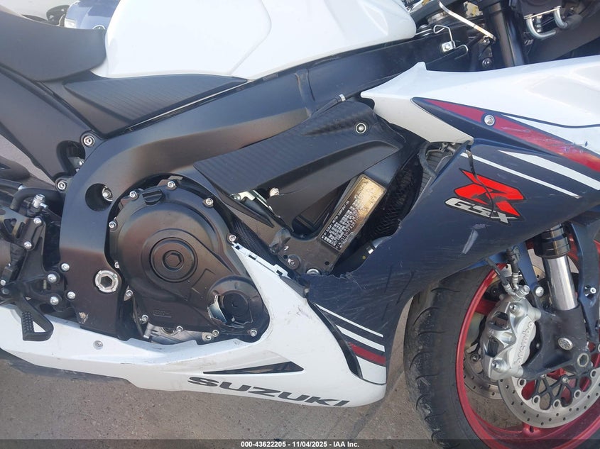 2024 Suzuki Gsx-R600 VIN: JS1GN7FA2R7101015 Lot: 43622205