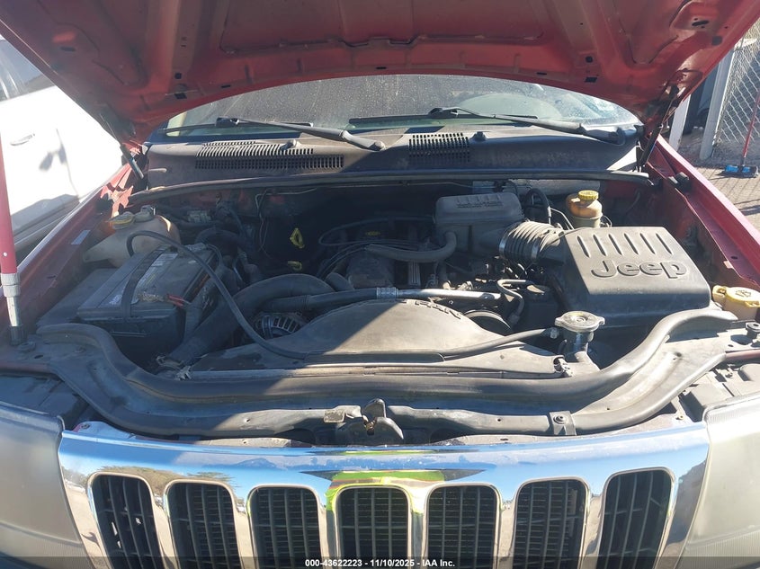 2002 Jeep Grand Cherokee Laredo VIN: 1J4GX48S52C316576 Lot: 43622223