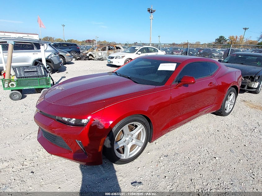 2017 CHEVROLET CAMARO 1LT - 1G1FB1RX4H0115831