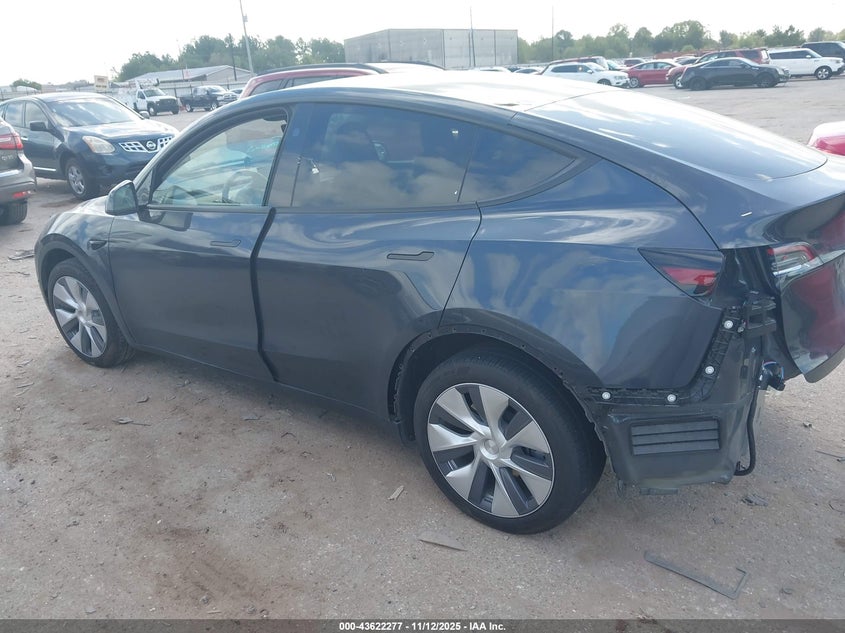 2024 Tesla Model Y Long Range Dual Motor All-Wheel Drive VIN: 7SAYGDEEXRA228418 Lot: 43622277