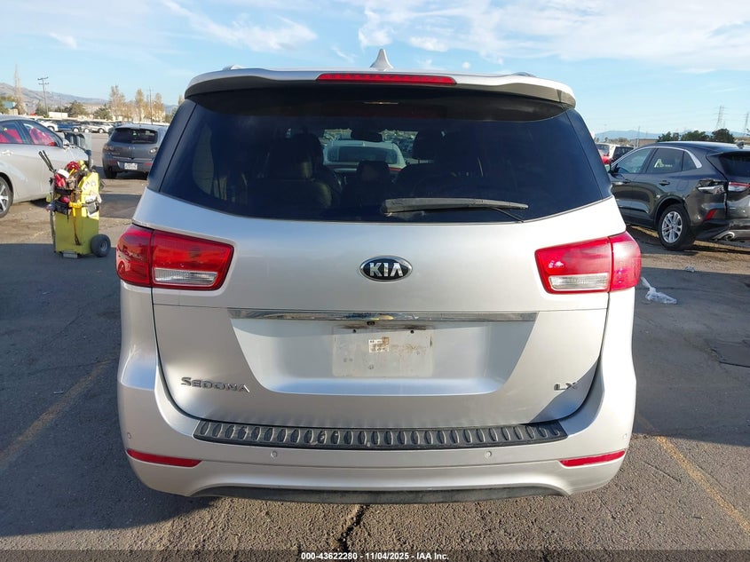 2017 Kia Sedona Lx VIN: KNDMB5C13H6312643 Lot: 43622280