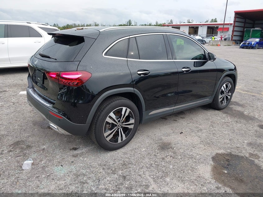 2025 MERCEDES-BENZ GLA 250 4MATIC W1N4N4GB4SJ639912