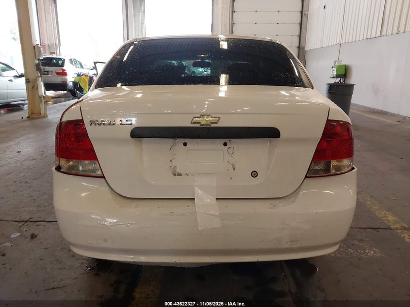 2006 Chevrolet Aveo Ls VIN: KL1TD56696B546424 Lot: 43622327