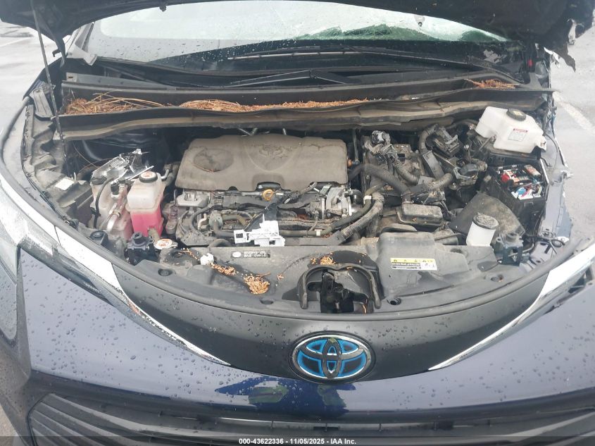 2021 Toyota Sienna Le VIN: 5TDKRKEC4MS032028 Lot: 43622336