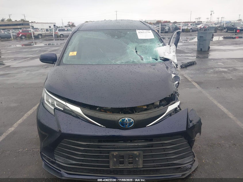 2021 Toyota Sienna Le VIN: 5TDKRKEC4MS032028 Lot: 43622336
