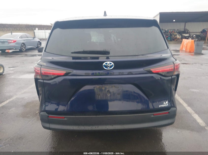 2021 Toyota Sienna Le VIN: 5TDKRKEC4MS032028 Lot: 43622336