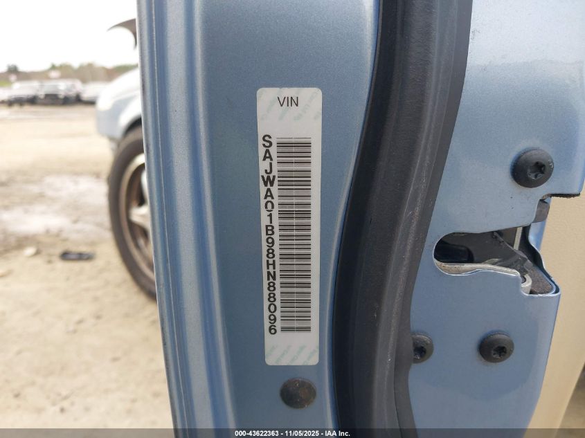 2008 Jaguar S-Type 4.2 V8 VIN: SAJWA01B98HN88096 Lot: 43622363