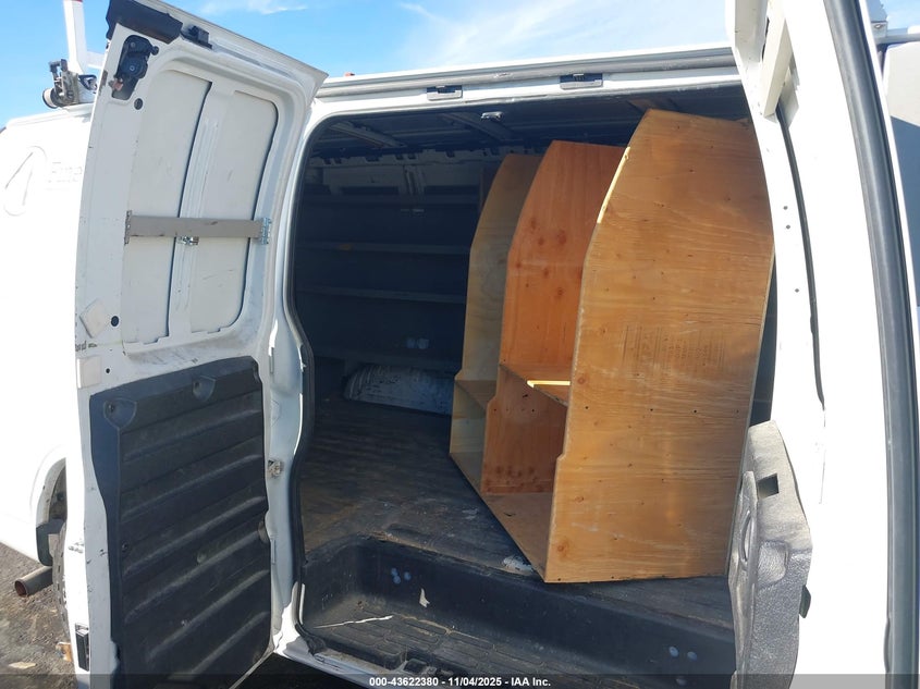 2008 Chevrolet Express Work Van VIN: 1GCFG15X481109889 Lot: 43622380