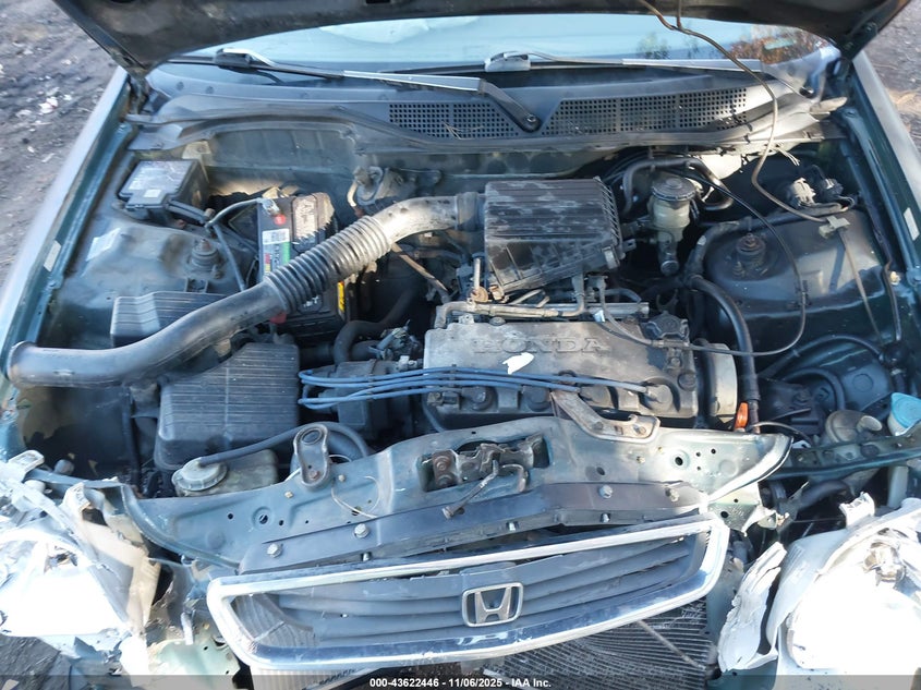 1998 Honda Civic Dx VIN: 2HGEJ6625WH539668 Lot: 43622446