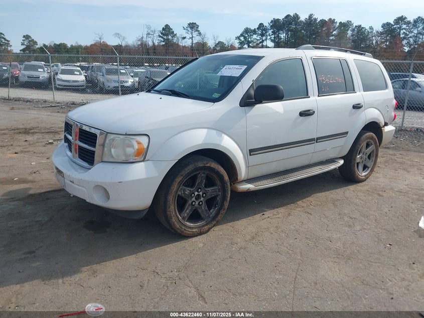1D8HB48N18F140735 2008 DODGE DURANGO photo no. 2
