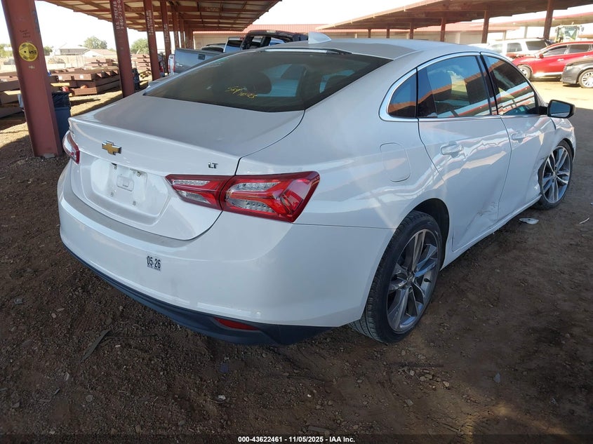 2022 CHEVROLET MALIBU FWD LT - 1G1ZD5STXNF137606