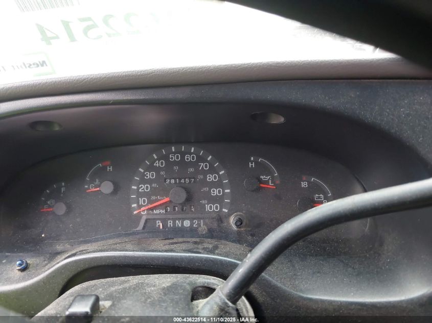 1999 Ford E-150 Commercial/Recreational VIN: 1FTRE1424XHA77752 Lot: 43622514