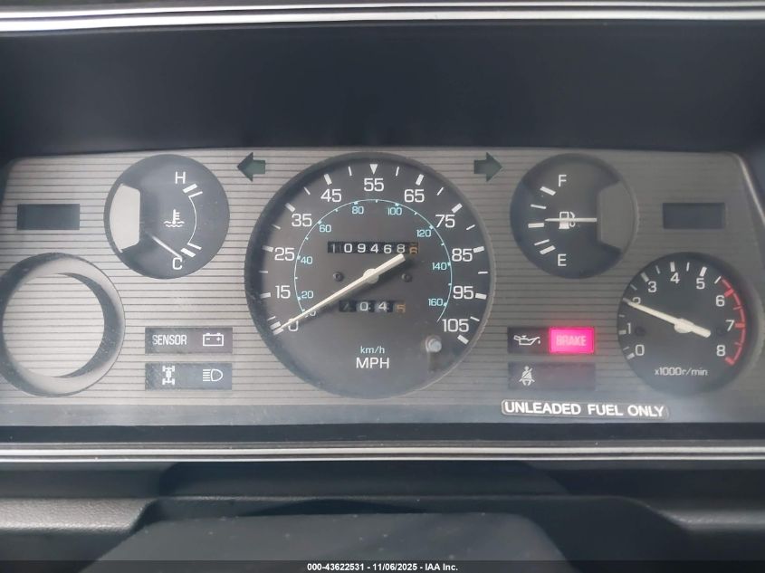 1985 Nissan 720 King Cab VIN: JN6ND06YXFW016037 Lot: 43622531