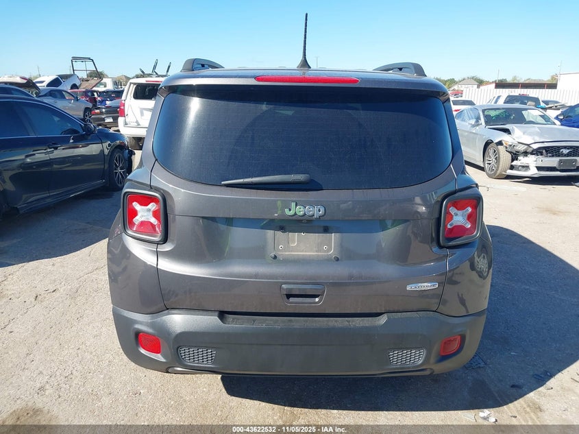 2019 Jeep Renegade Latitude Fwd VIN: ZACNJABB8KPK87704 Lot: 43622532