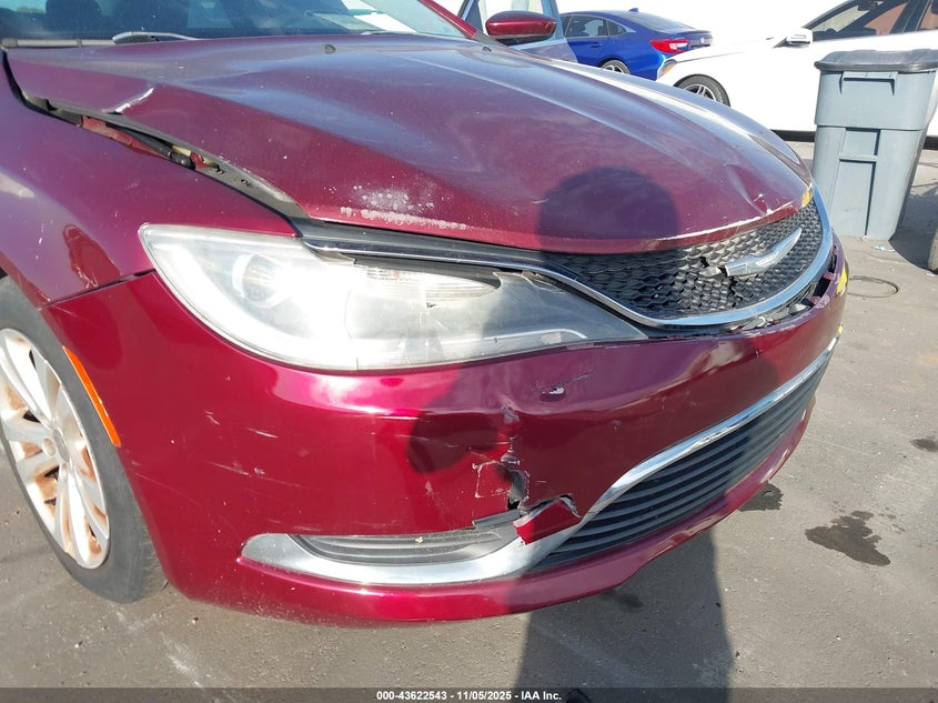 2015 CHRYSLER 200 LIMITED 1C3CCCAB1FN628882