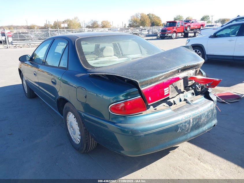 2G4WS52J711238629 2001 BUICK CENTURY photo no. 3