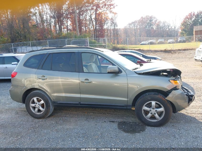 2008 Hyundai Santa Fe Gls VIN: 5NMSG13D38H190333 Lot: 43622558