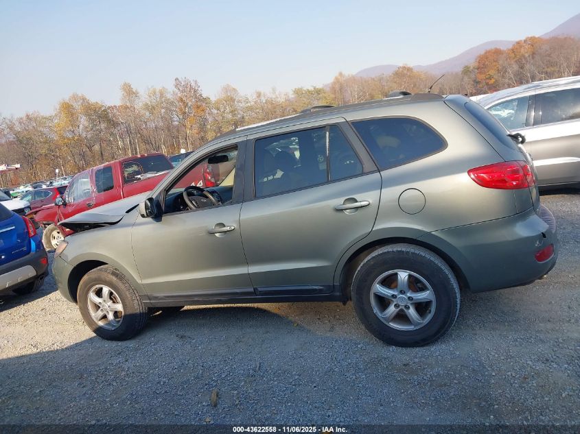 2008 Hyundai Santa Fe Gls VIN: 5NMSG13D38H190333 Lot: 43622558
