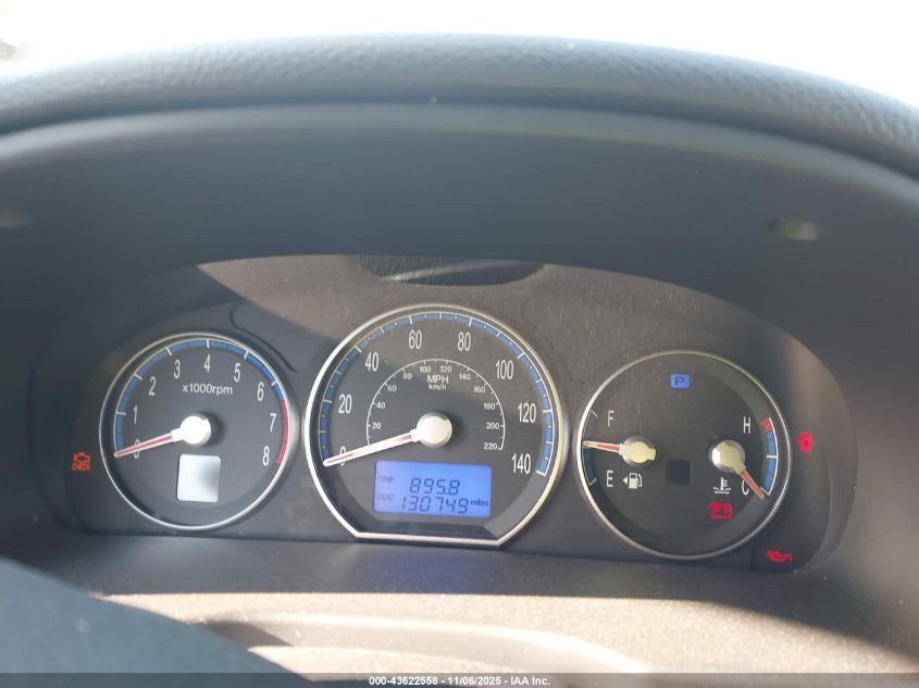 2008 Hyundai Santa Fe Gls VIN: 5NMSG13D38H190333 Lot: 43622558